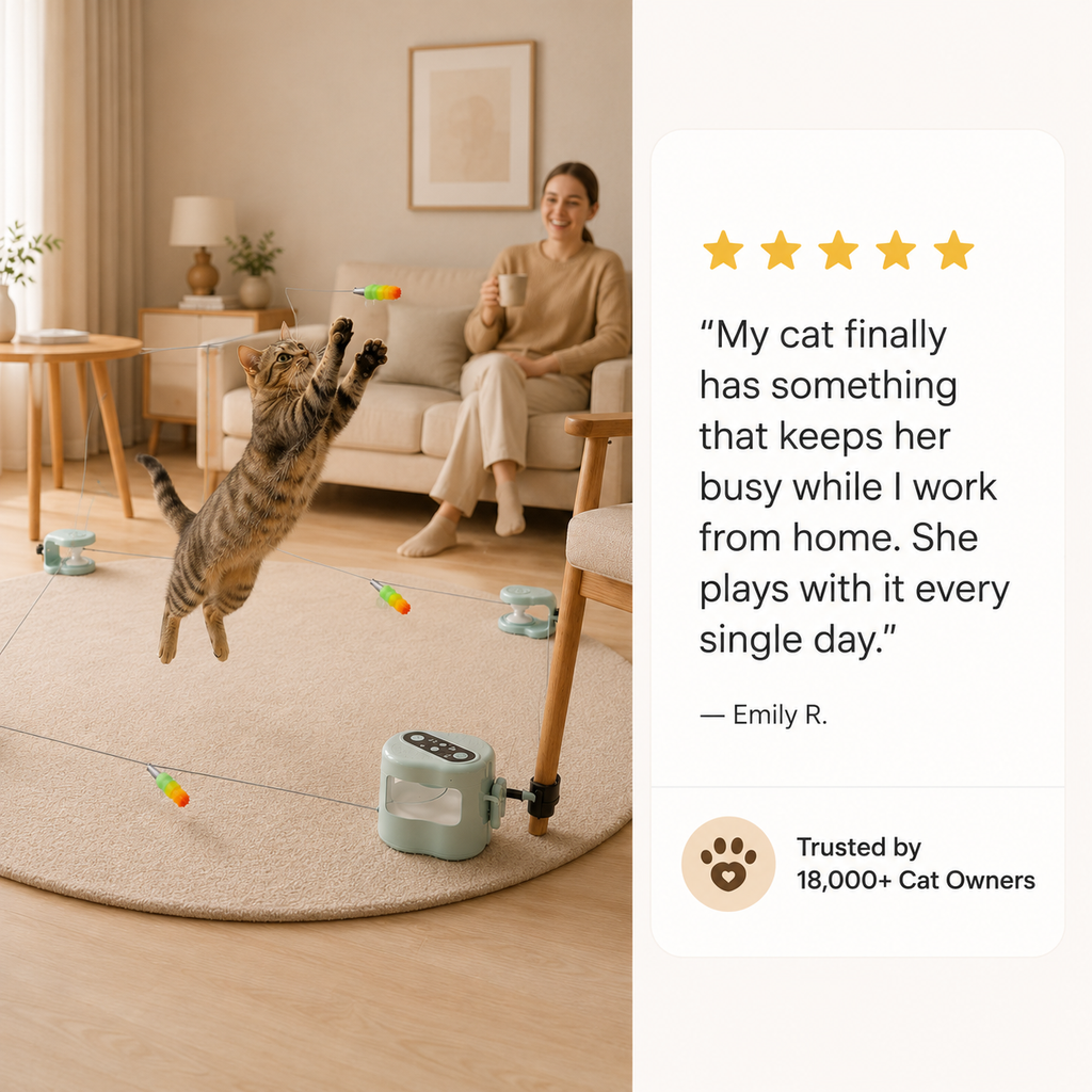 PawSprint Cat Toy