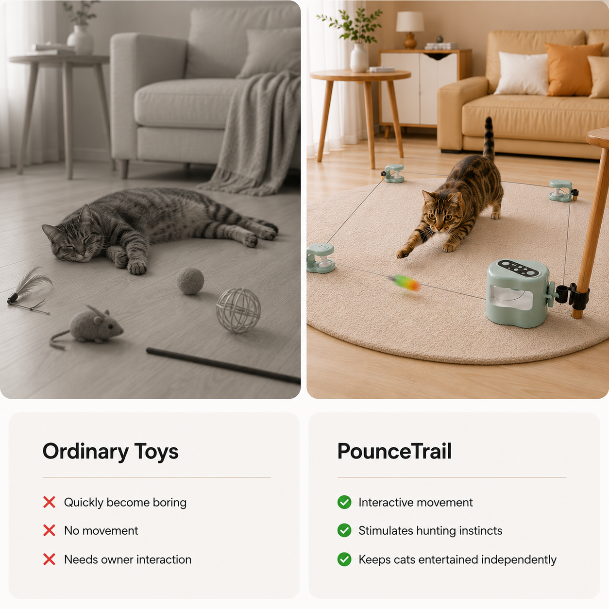PawSprint Cat Toy