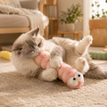 Plush Caterpillar Cat Toy