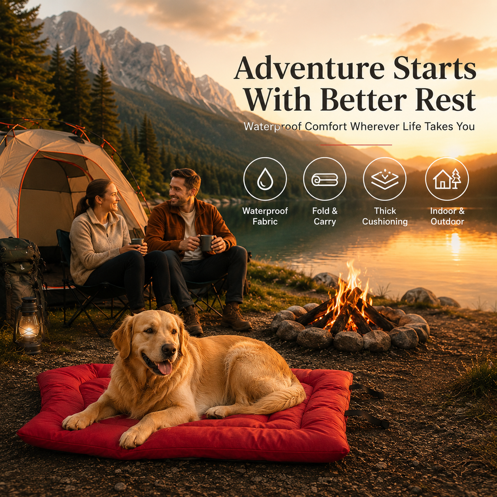TerraGuard Waterproof Outdoor Pet Mattress