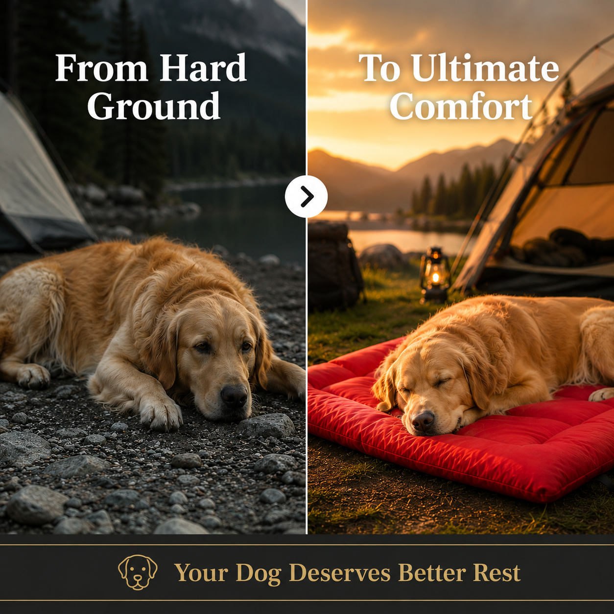 TerraGuard Waterproof Outdoor Pet Mattress