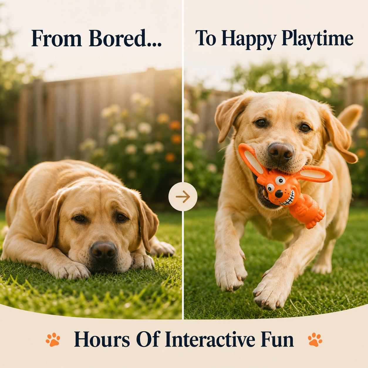 Bunny Rabbit Dog Chew Toy
