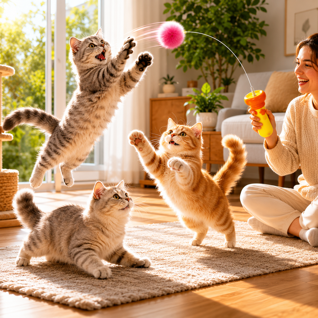 Electric Cat Ball Launcher