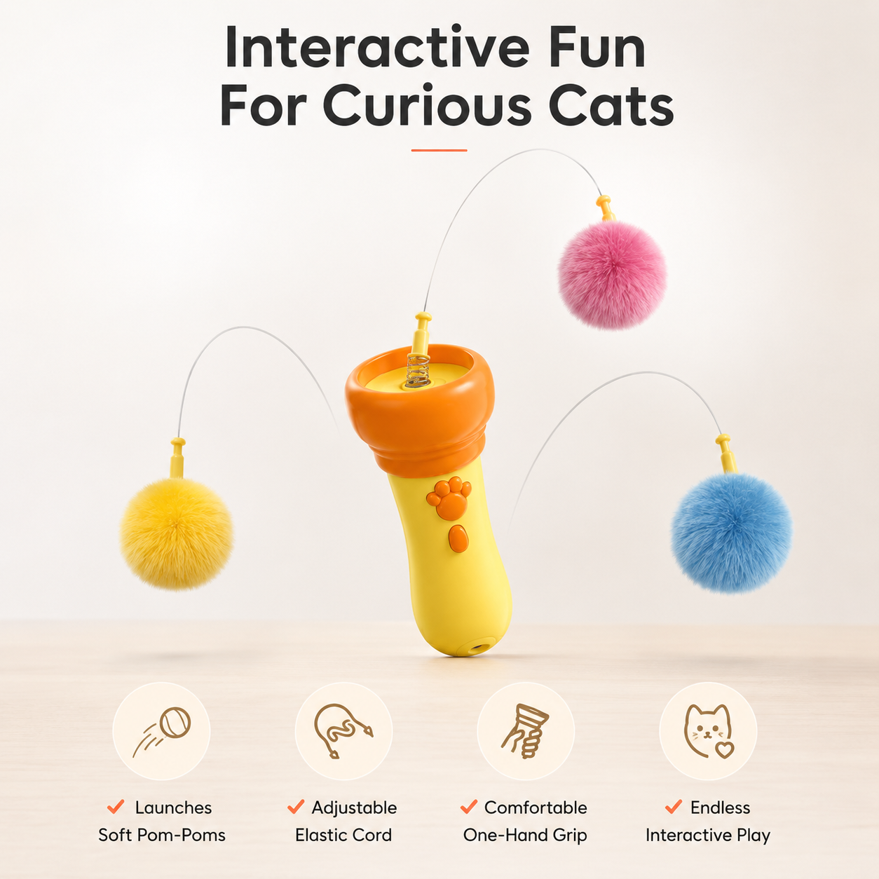 Electric Cat Ball Launcher