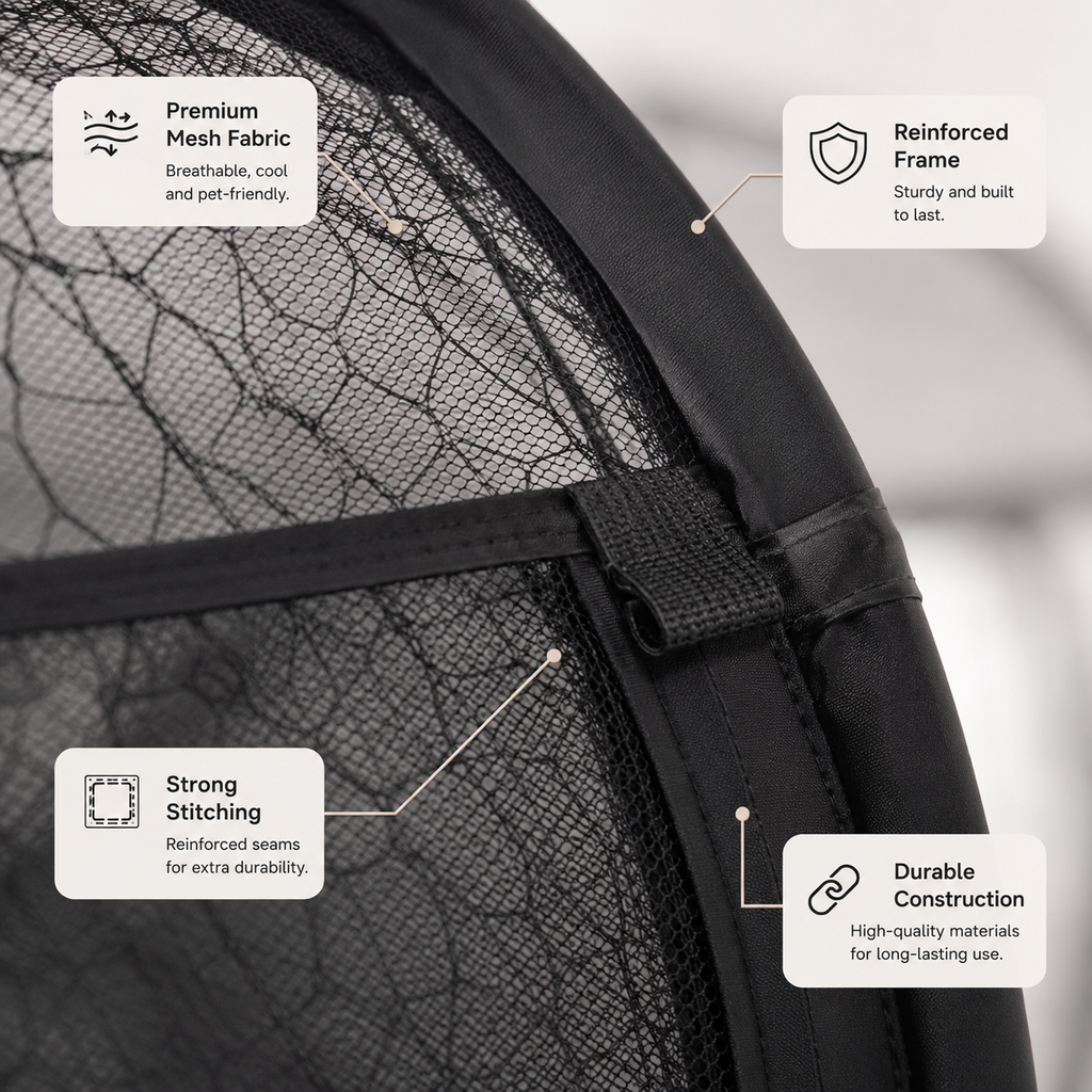 Foldable Mesh Pet Tent