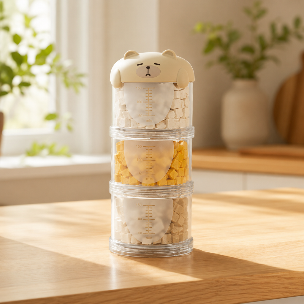 Stackable Pet Treat Container
