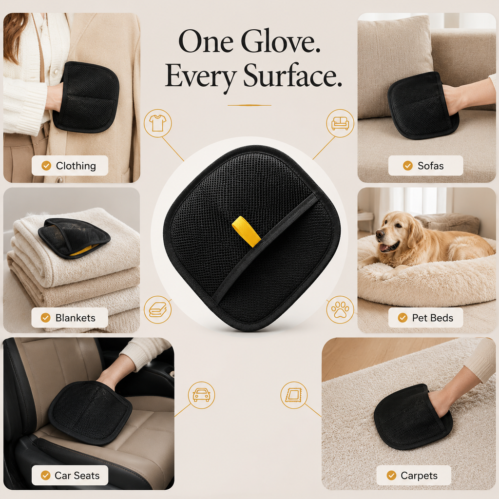 Fur-Grip Grooming Glove