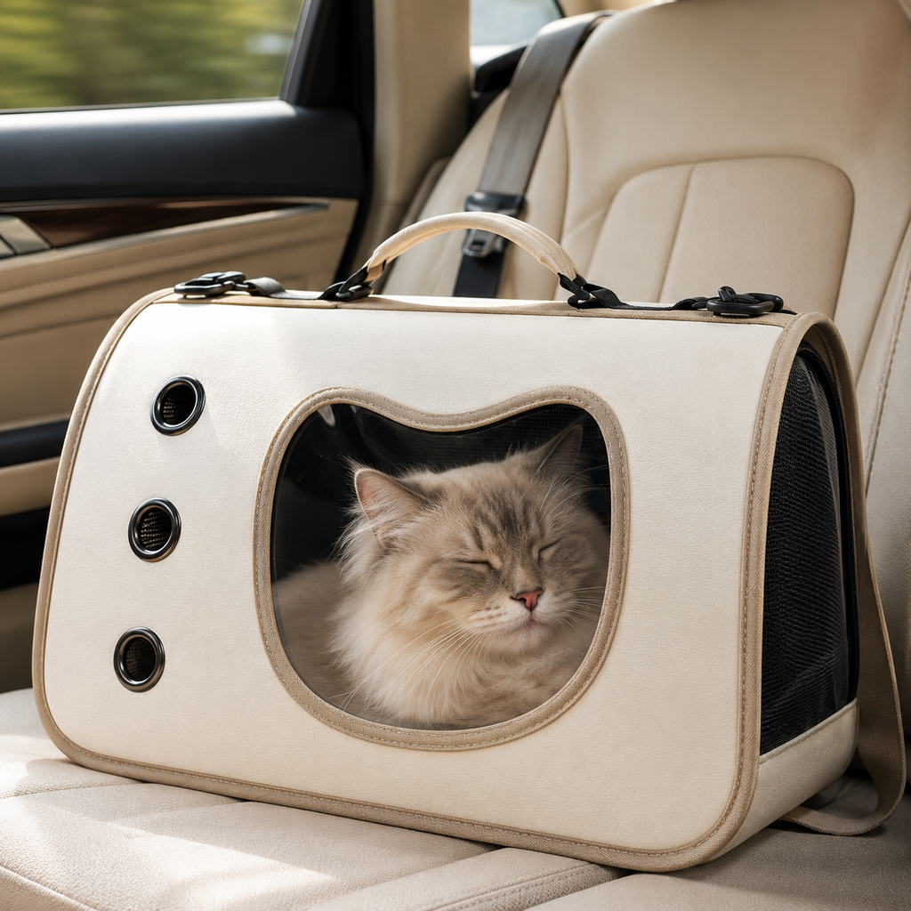 AeroVibe Portable Breathable Pet Carrier