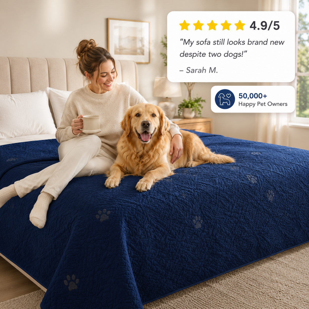 Waterproof Furniture & Bed Protector Mat