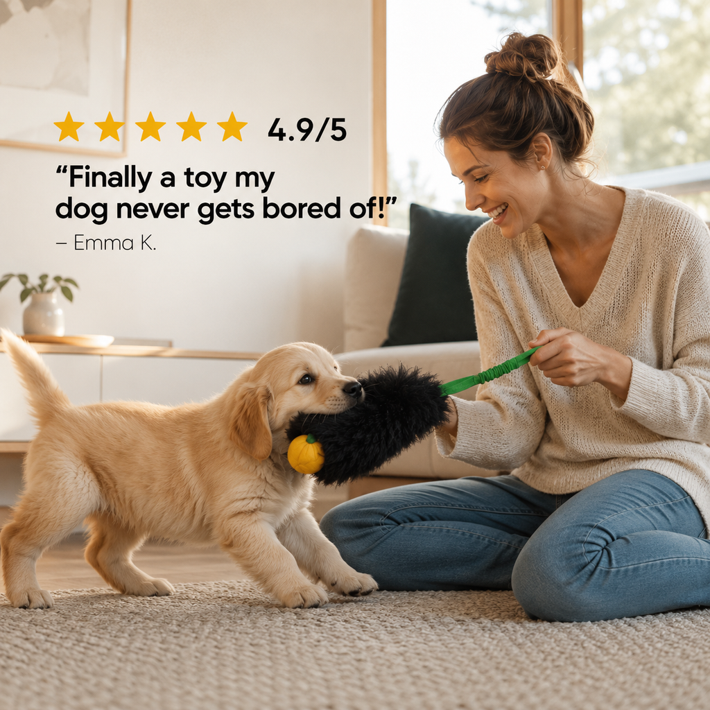PawStrike Tug Toy