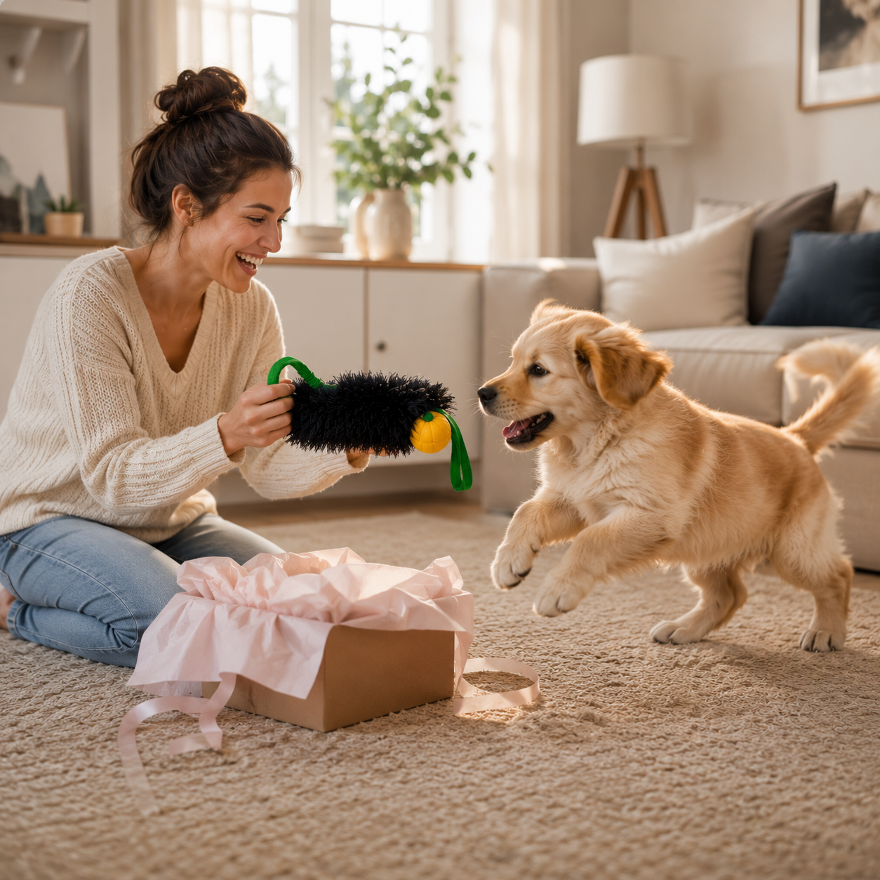 PawStrike Tug Toy