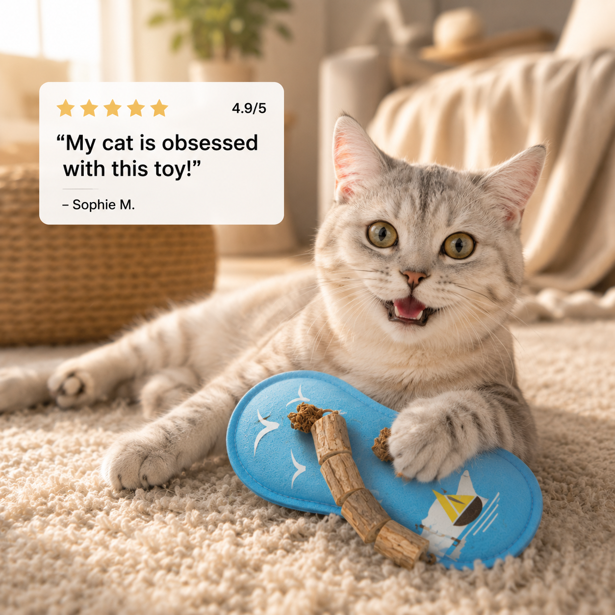 ChewFlip Cat Toy