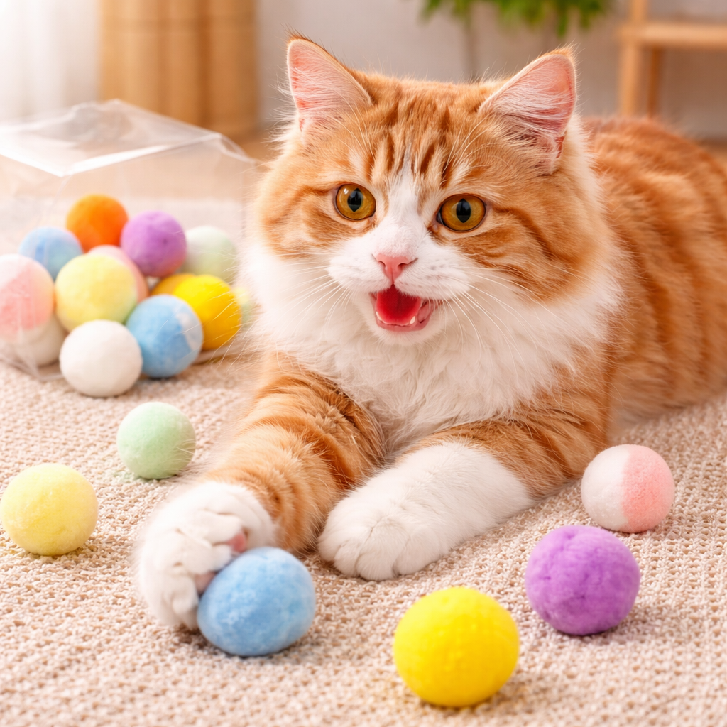 ColorPop Cat Ball Set
