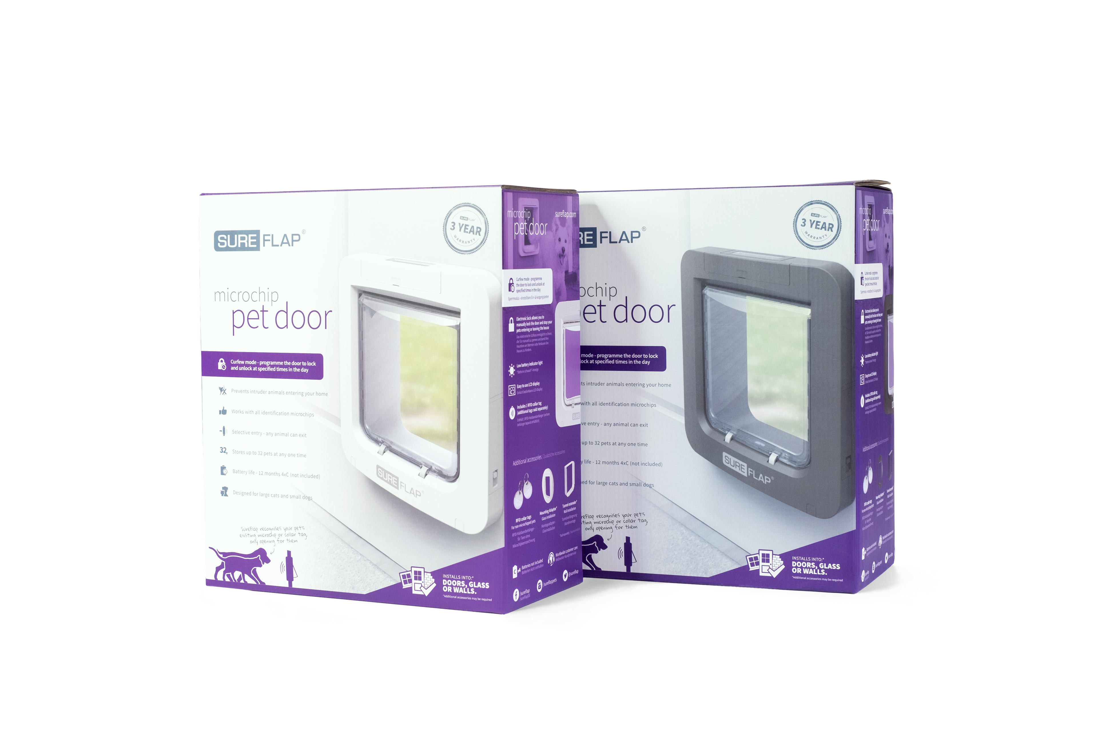 Sureflap Microchip Pet Door Brown