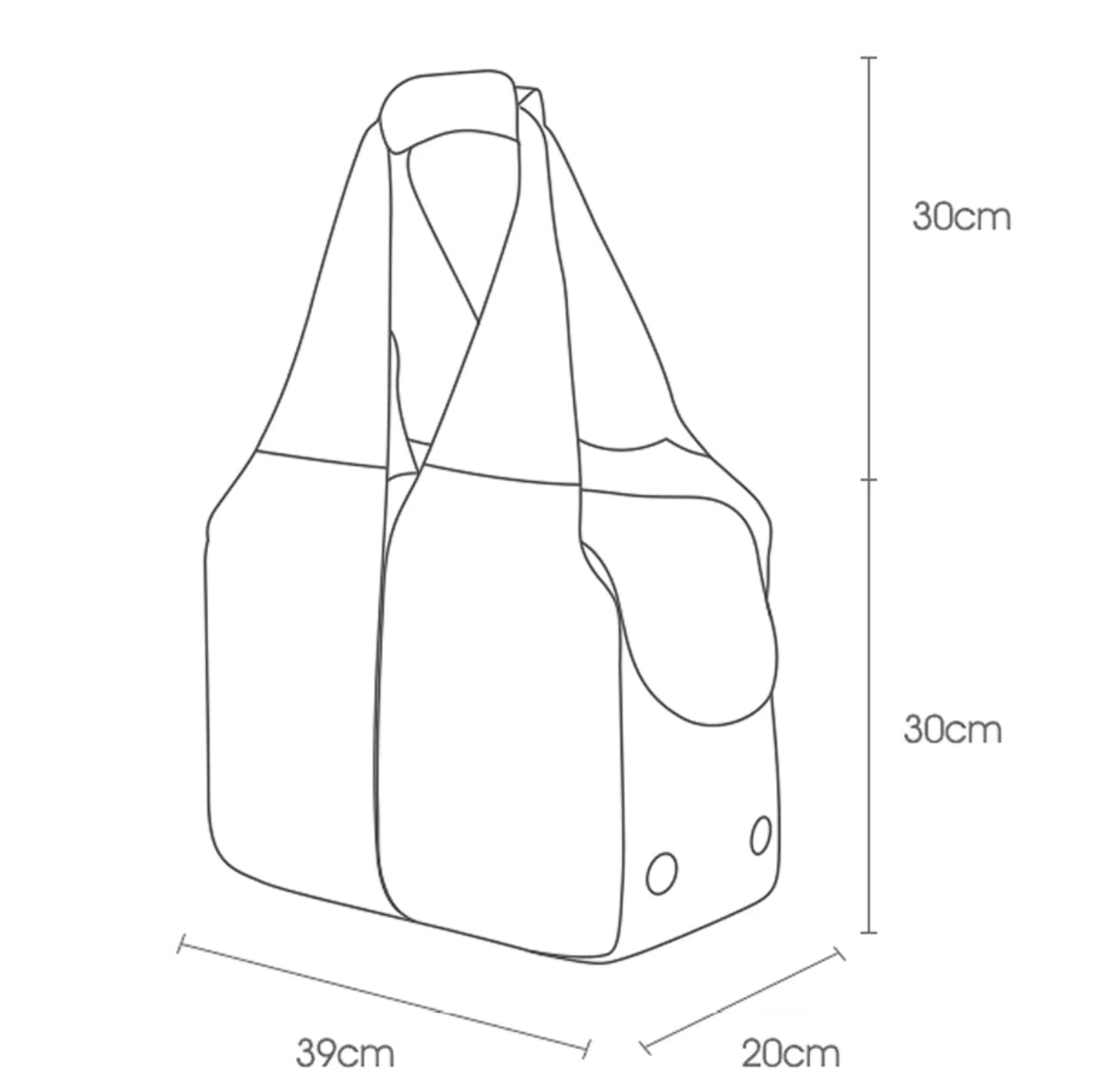 Sky-View Travel Tote