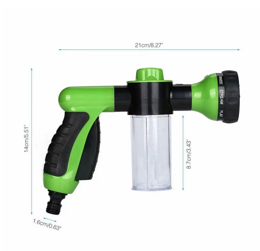 HydroFoam 3-Mode Pet Shower Gun