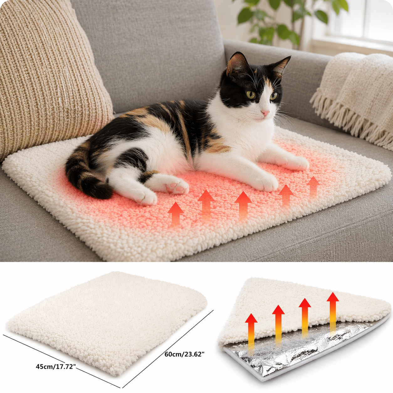 CozyHeat Cat Mat