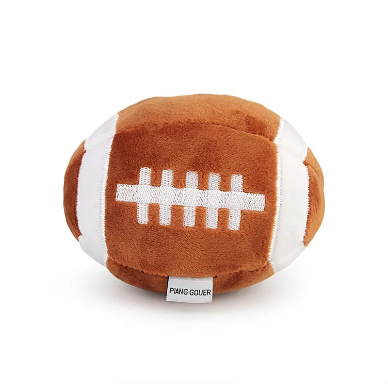 PlushPaws Rabbit & Hedgehog Squeaky Dog Toy