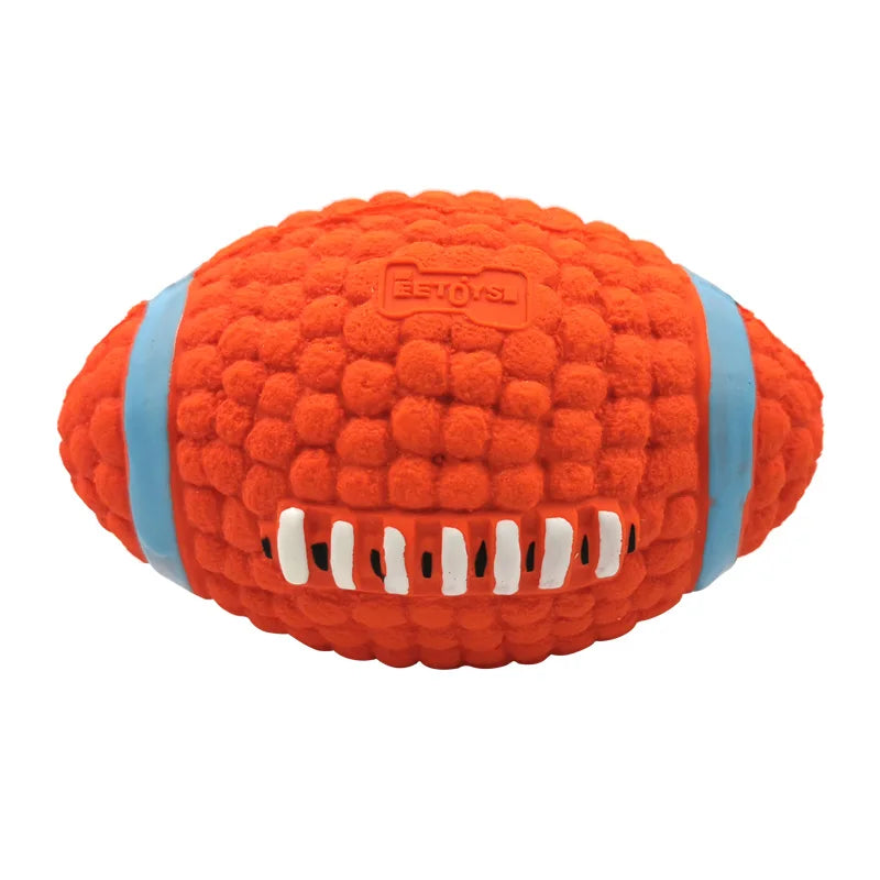 BarkBounce Natural Latex Squeaky Dog Balls
