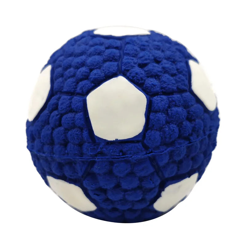 BarkBounce Natural Latex Squeaky Dog Balls