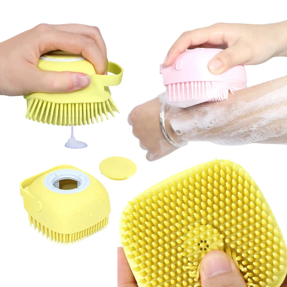 Silicone Pet Bath Brush