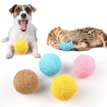 Natural Weave Interactive Cat Scratch & Chew Ball