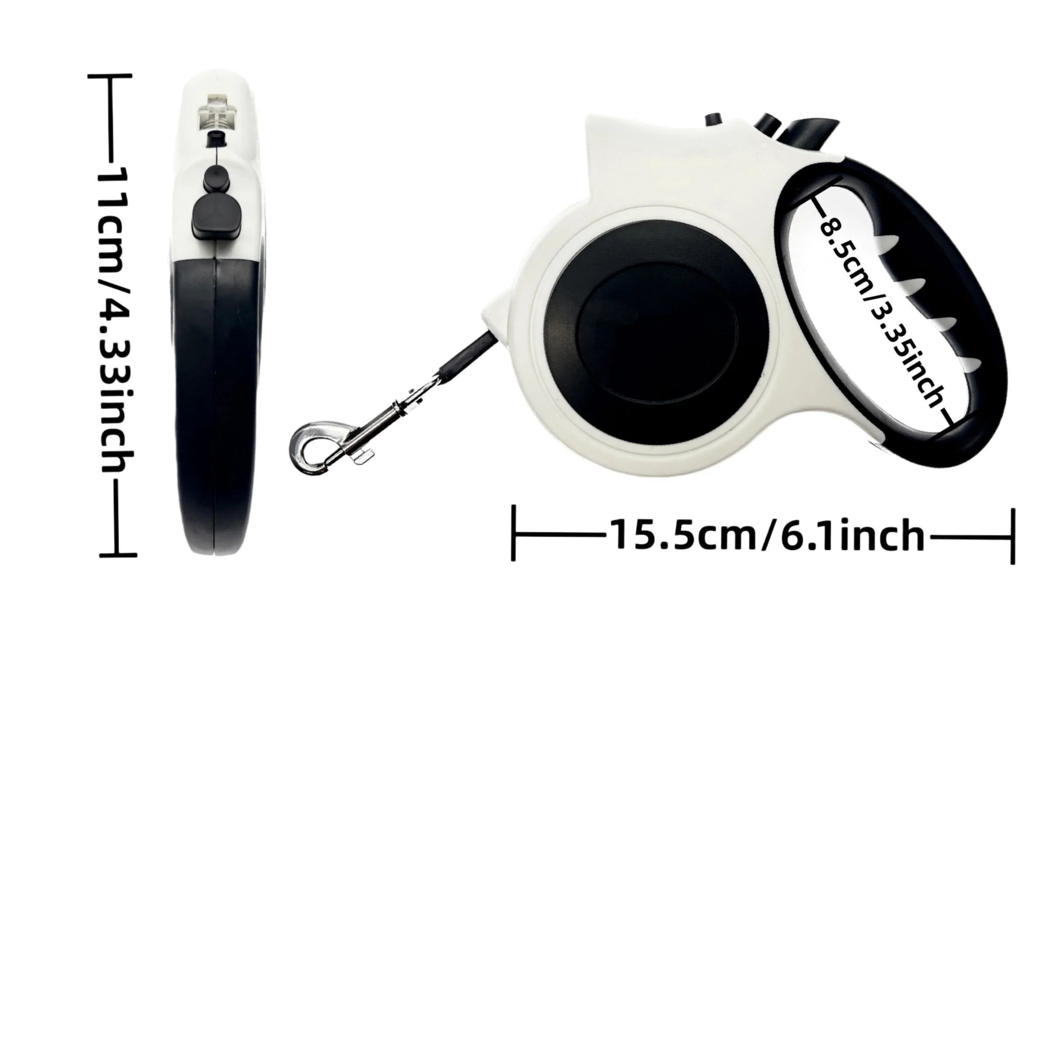 GlowWalk™ Illuminated 5m Retractable Leash