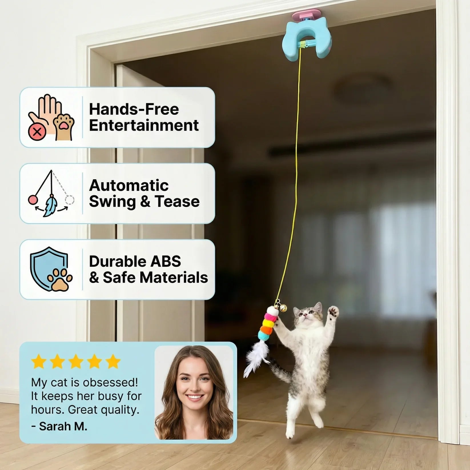 PurrSwing Cat Toy