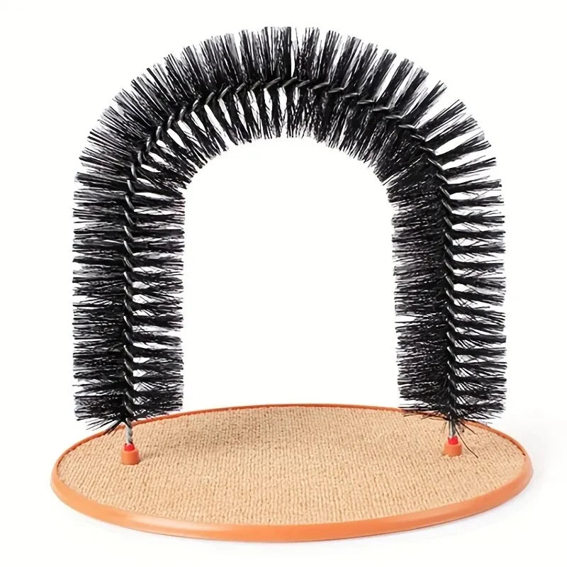 PurrPerfect™ 3-in-1 Self-Grooming Arch & Scratcher