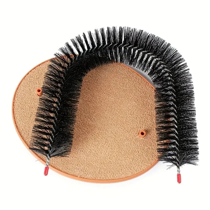PurrPerfect™ 3-in-1 Self-Grooming Arch & Scratcher