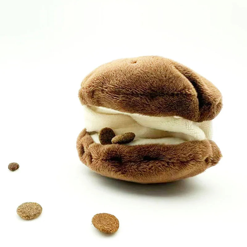 PawTreat Hide & Seek Plush Food Toy