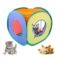 Rainbow Maze Square Cat Tunnel