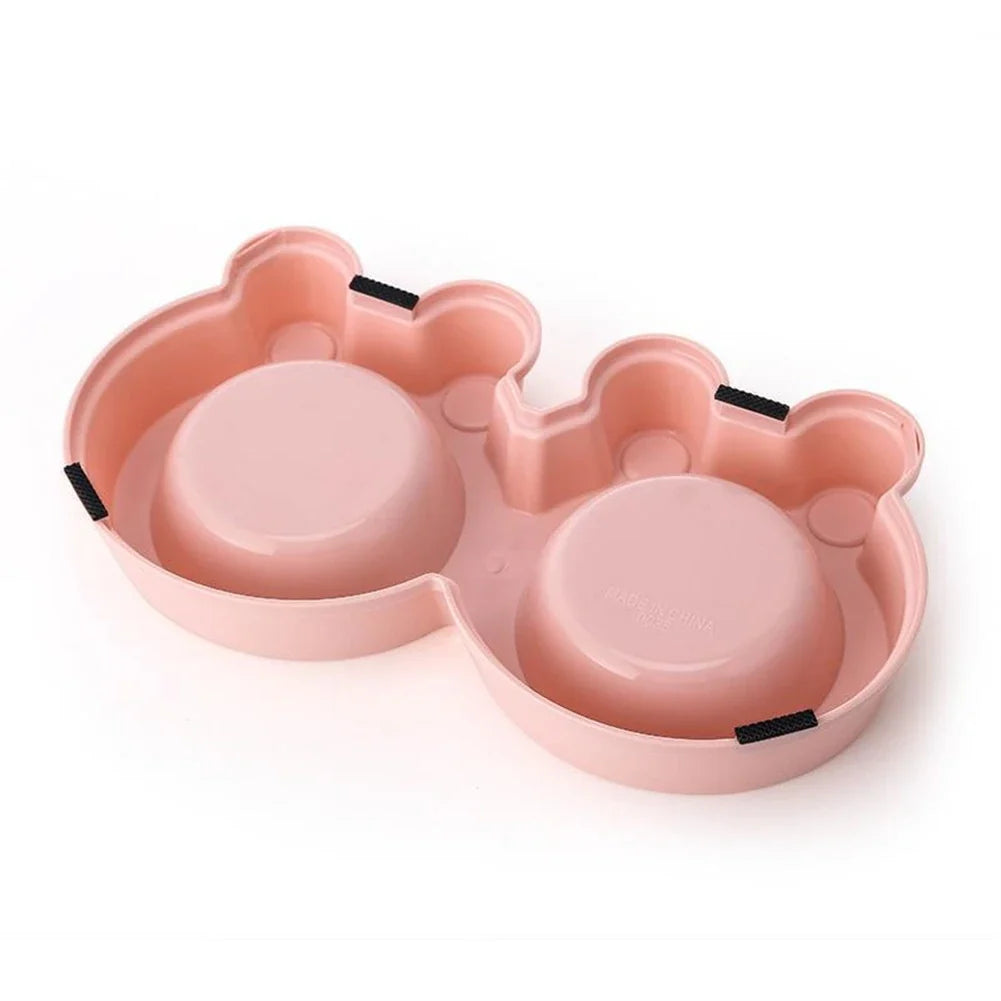 FrogFeast Double Pet Bowl