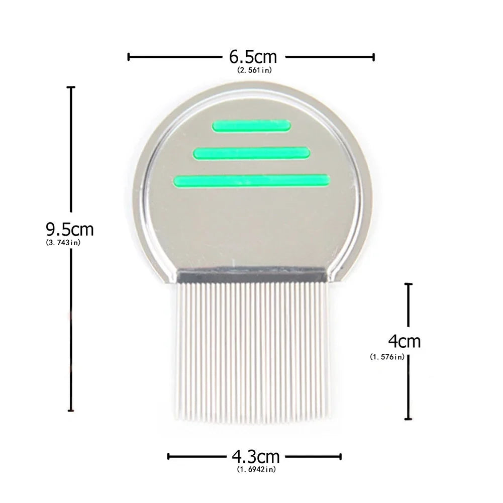 Stainless Steel Terminator Precision Lice & Nit Comb