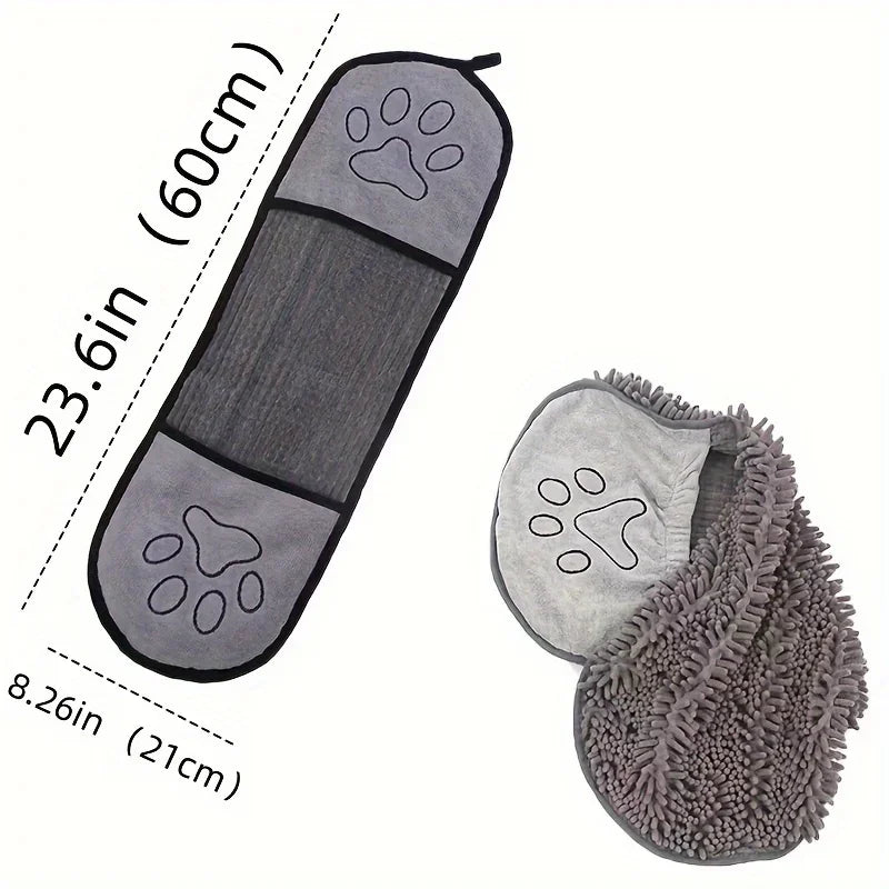 DrySwift Ultra-Absorbent Microfiber Pet Towel