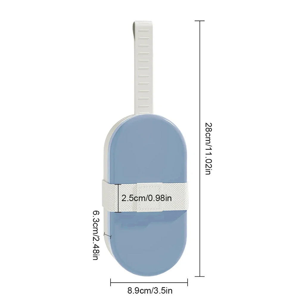 Dual-Chamber Pet Travel Bottle