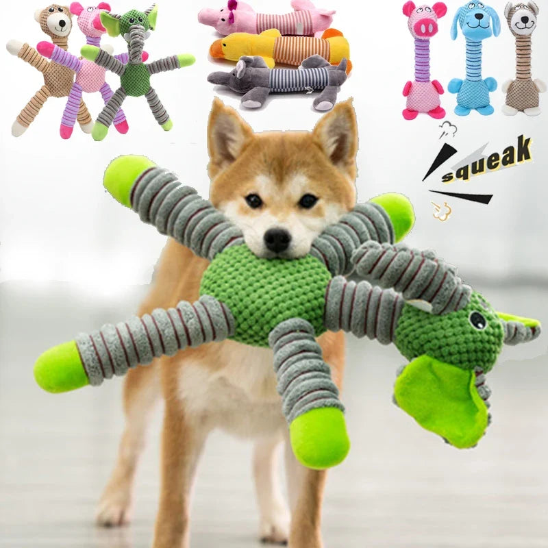 ToughTug Squeaky Plush Molar Toy
