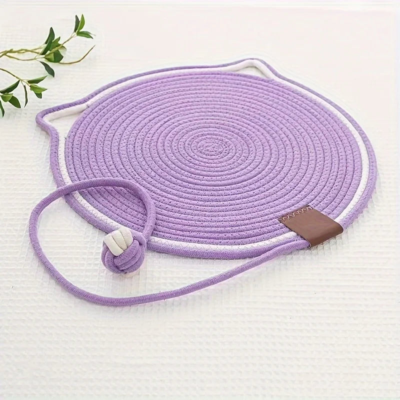 Woven Cat Scratch Lounge & Play Nest