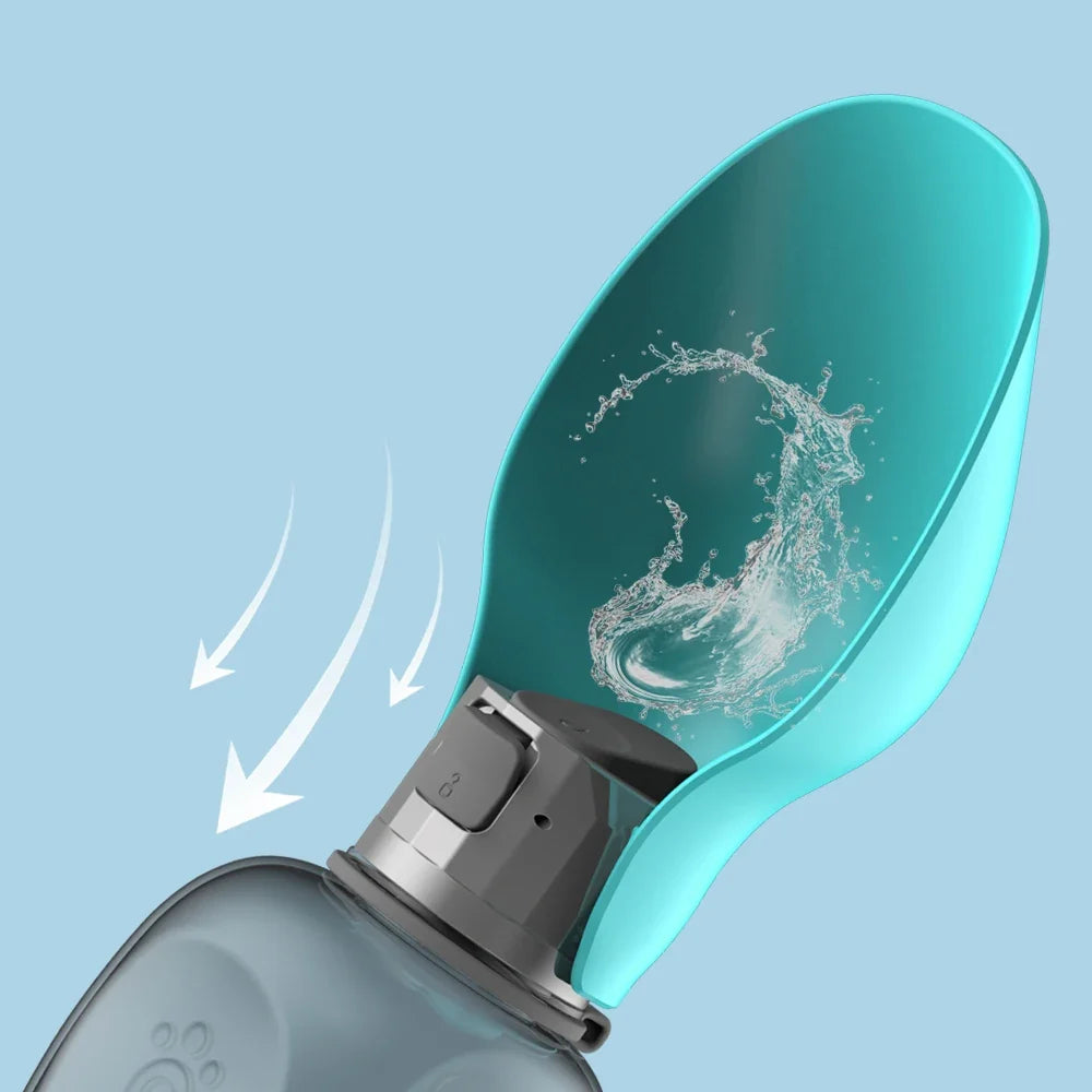 Portable Dog Water Bottle & Travel Bowl