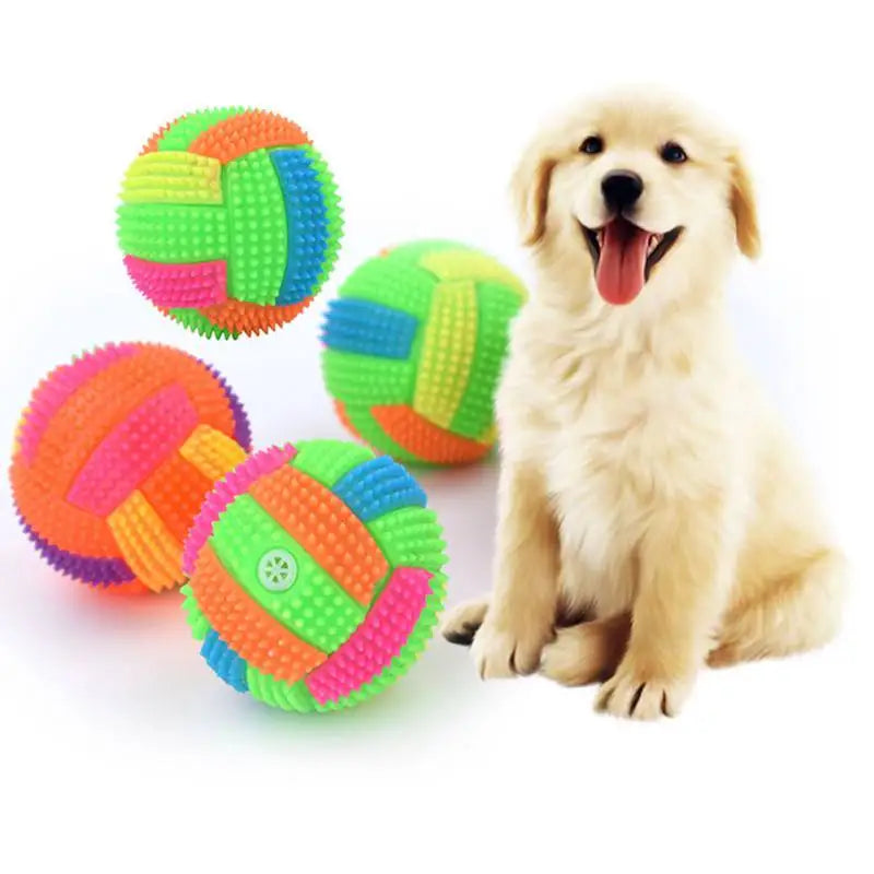 GlowPlay LED Light-Up Dog & Cat Ball