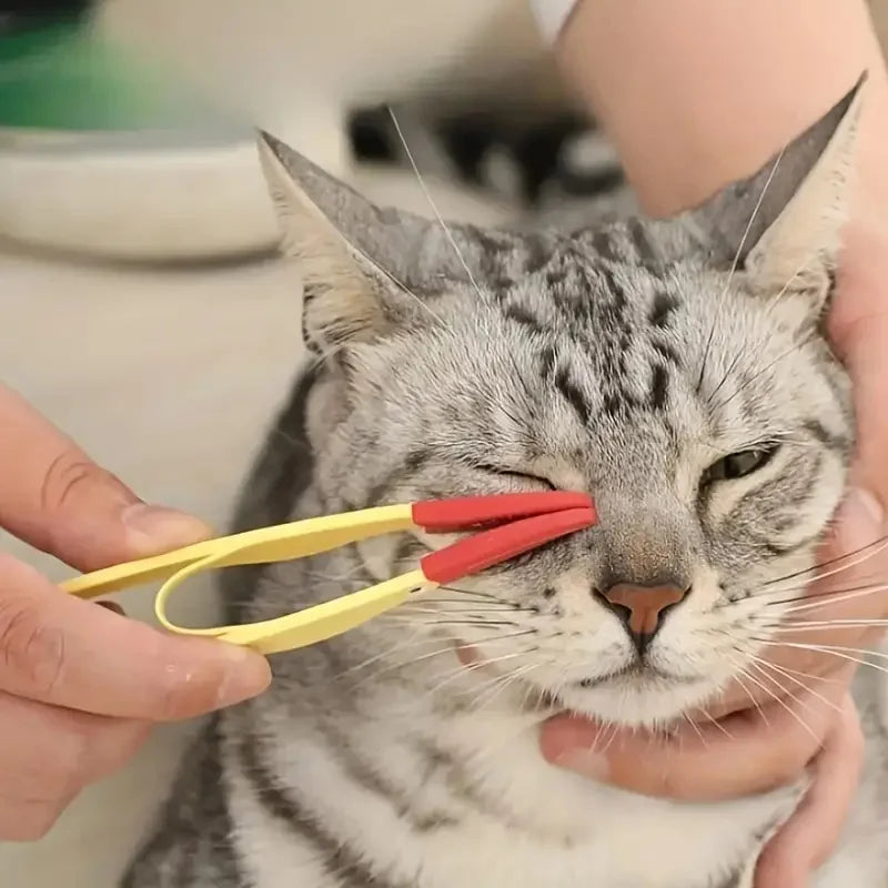 ClearGaze Double-Sided Pet Eye Comb & Grooming Brush