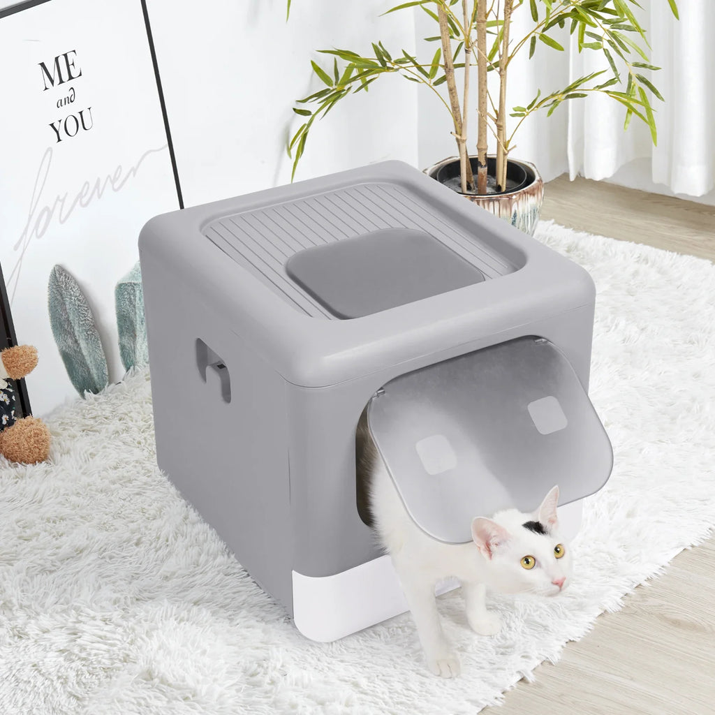 Foldable Enclosed Litter Box