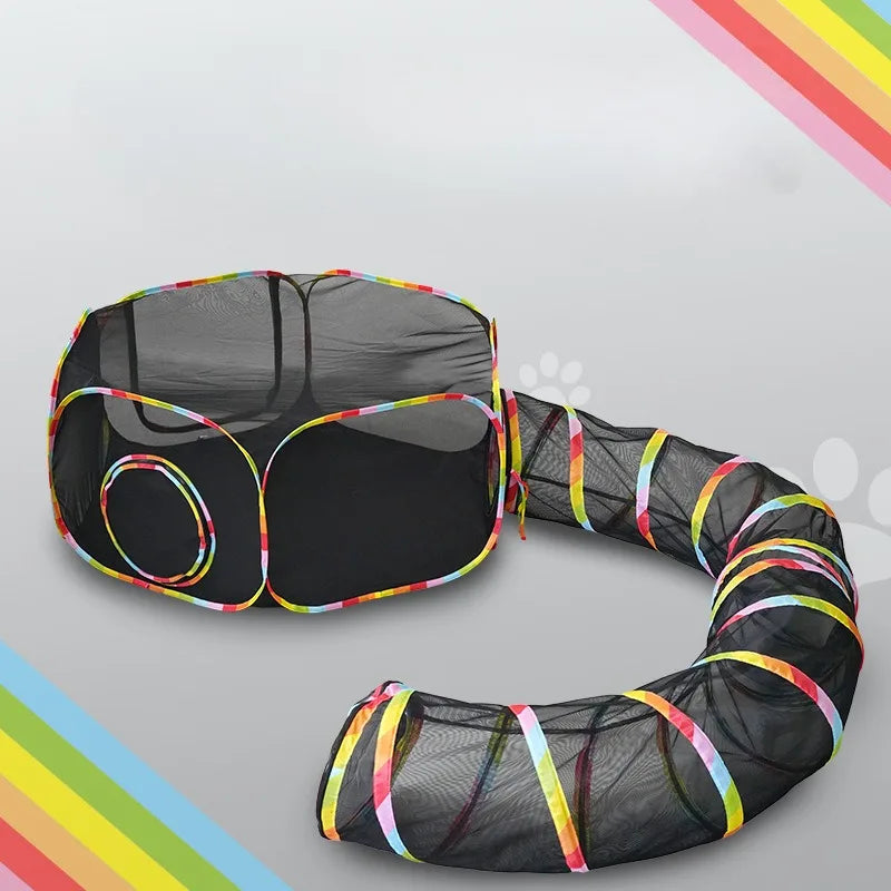 OmniPlay Modular Pet Tunnel & Tent Set