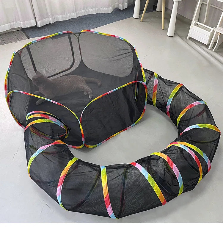 OmniPlay Modular Pet Tunnel & Tent Set