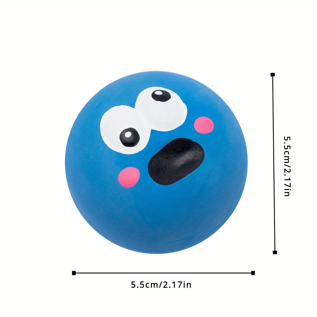 Squeaky Eyeball Fetch Toy