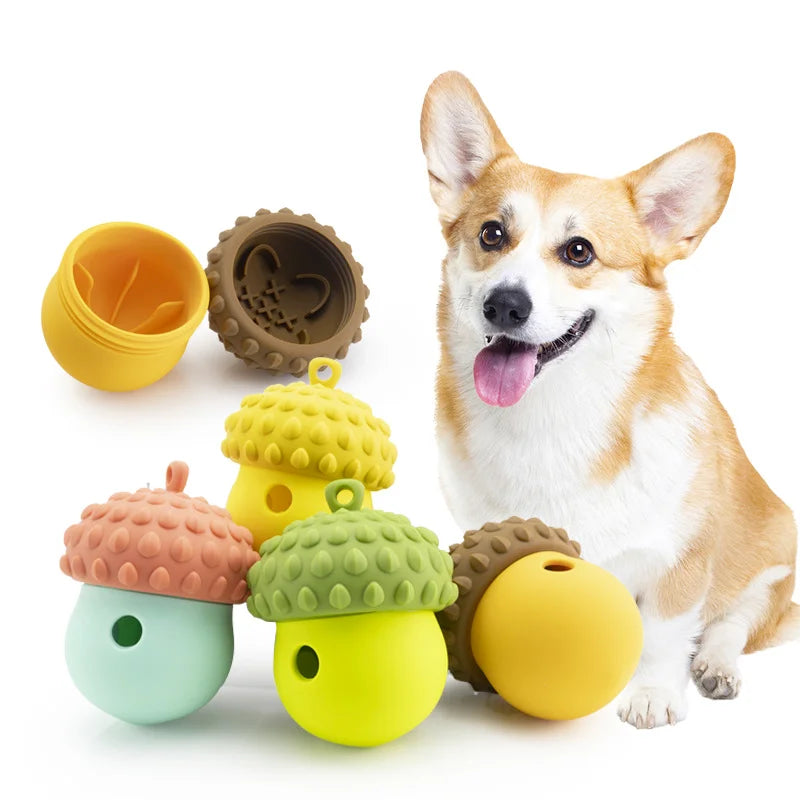 PlayPaws Interactive Treat & Chew Puzzle Balls