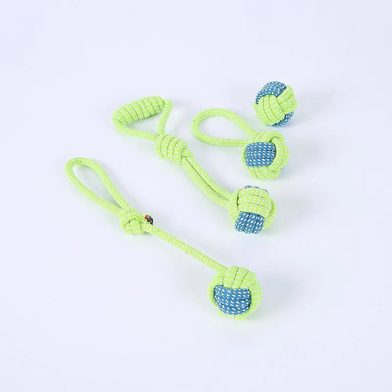 RopeJoy Interactive Cotton Dog Toy