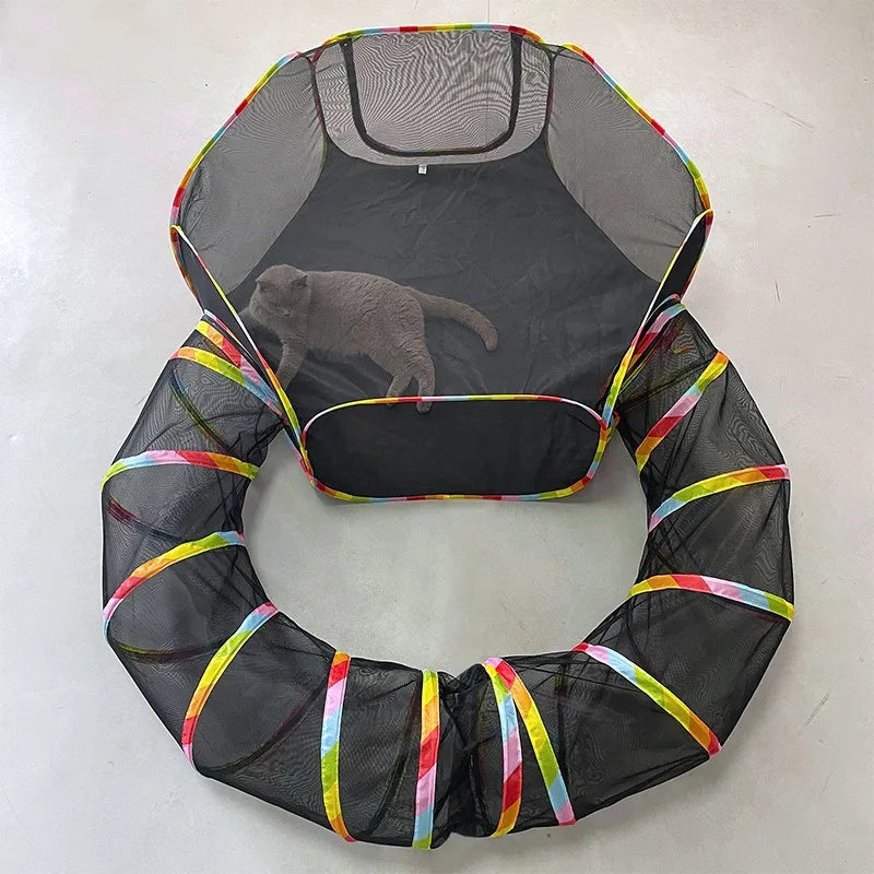 OmniPlay Modular Pet Tunnel & Tent Set