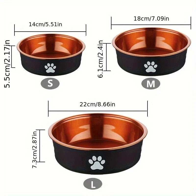 Non-Slip Stainless Steel Bowl
