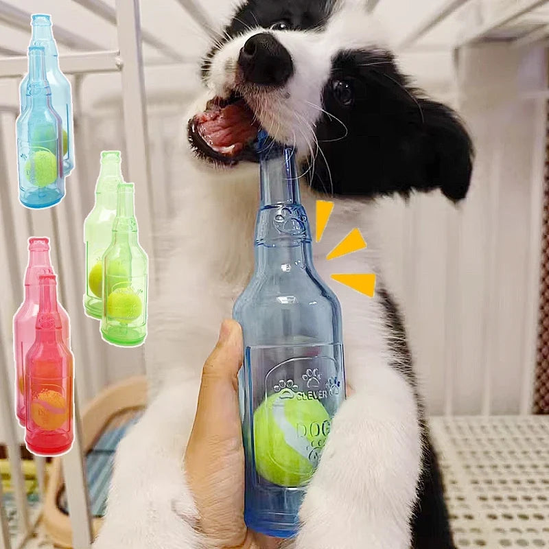 Plush Beer Bottle Toy
